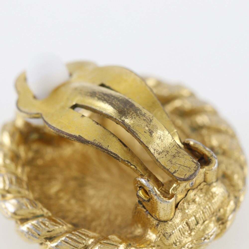 CHANEL Authentic Gold Earrings - Picture 8 of 9